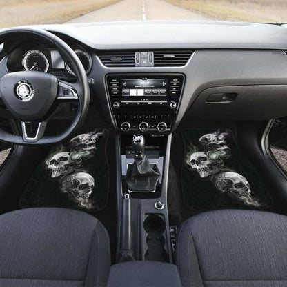 Set Pcs Sugar Skull Car Mats