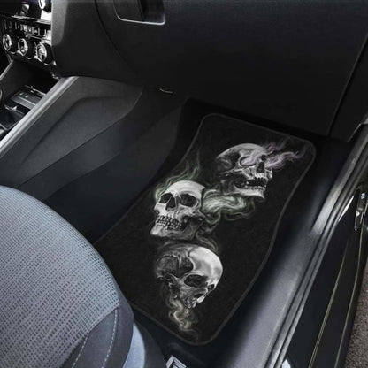 Set Pcs Sugar Skull Car Mats