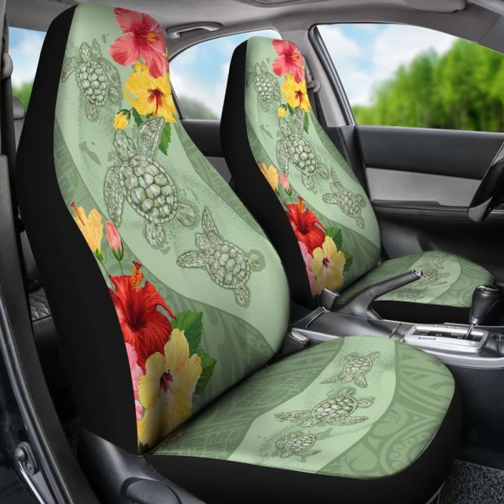 Hawaii Turtle Hibiscus Car Seat Cover - Tink Style - New - Awesome