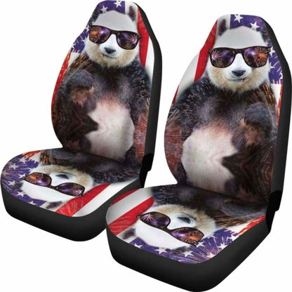 Panda Car Seat Cover