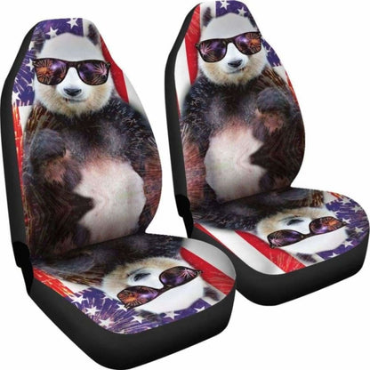 Panda Car Seat Cover