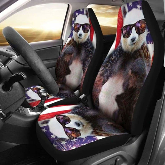 Panda Car Seat Cover