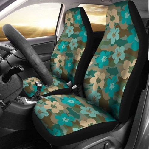 Hawaii Camo Hibiscus Car Seat Covers Amazing