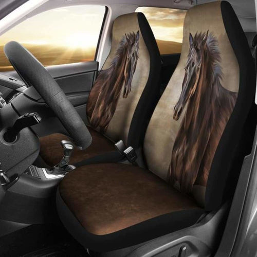 Horse Car Seat Covers Bohemian Horse
