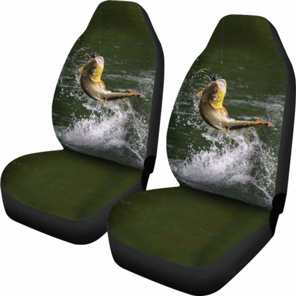 Car Seat Covers -  Bass Fishing