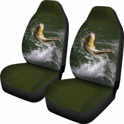 Car Seat Covers -  Bass Fishing