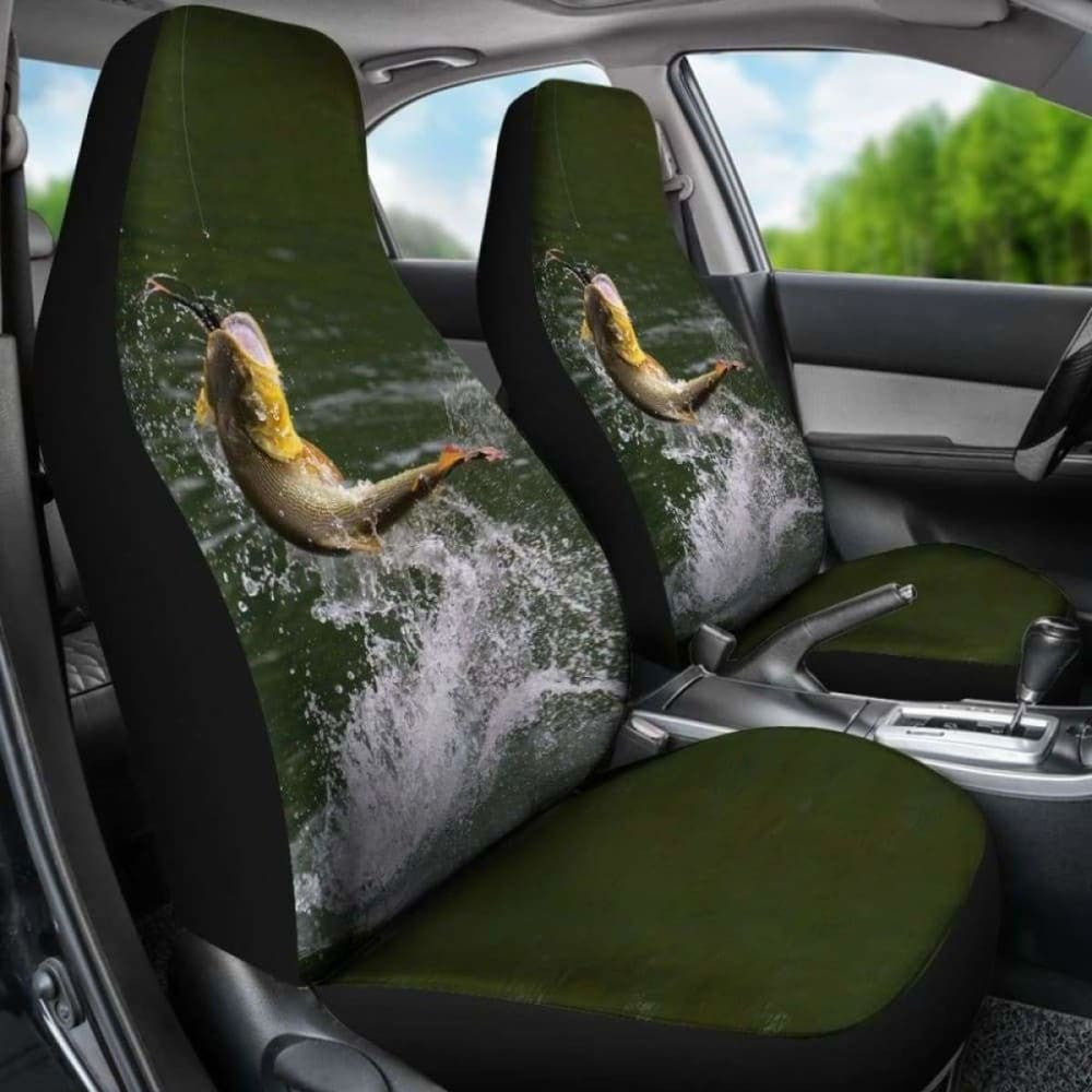 Car Seat Covers -  Bass Fishing