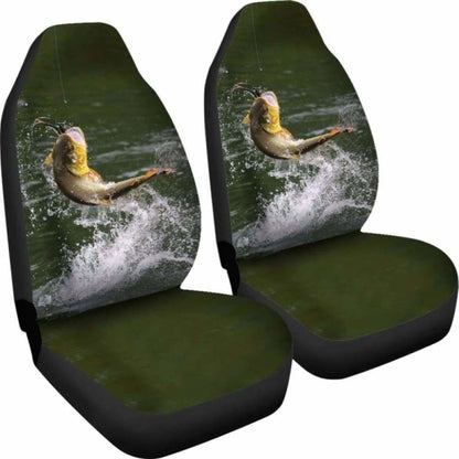 Car Seat Covers -  Bass Fishing