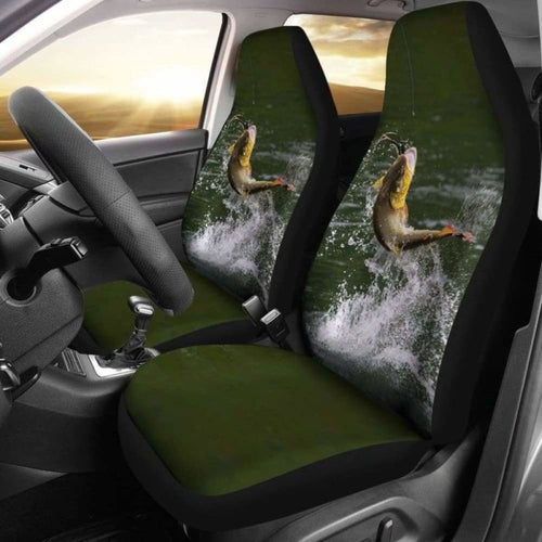 Car Seat Covers -  Bass Fishing