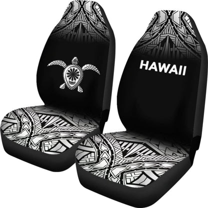Polynesian Hawaii Turtle Car Seat Covers Fog Black New