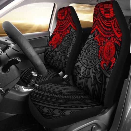 Polynesian Car Seat Covers - Polynesian Red Turtle - Amazing