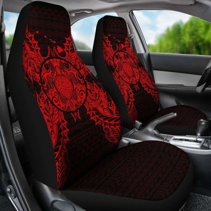Turtle Hawaii Polynesia Car Seat Cover Map Red New
