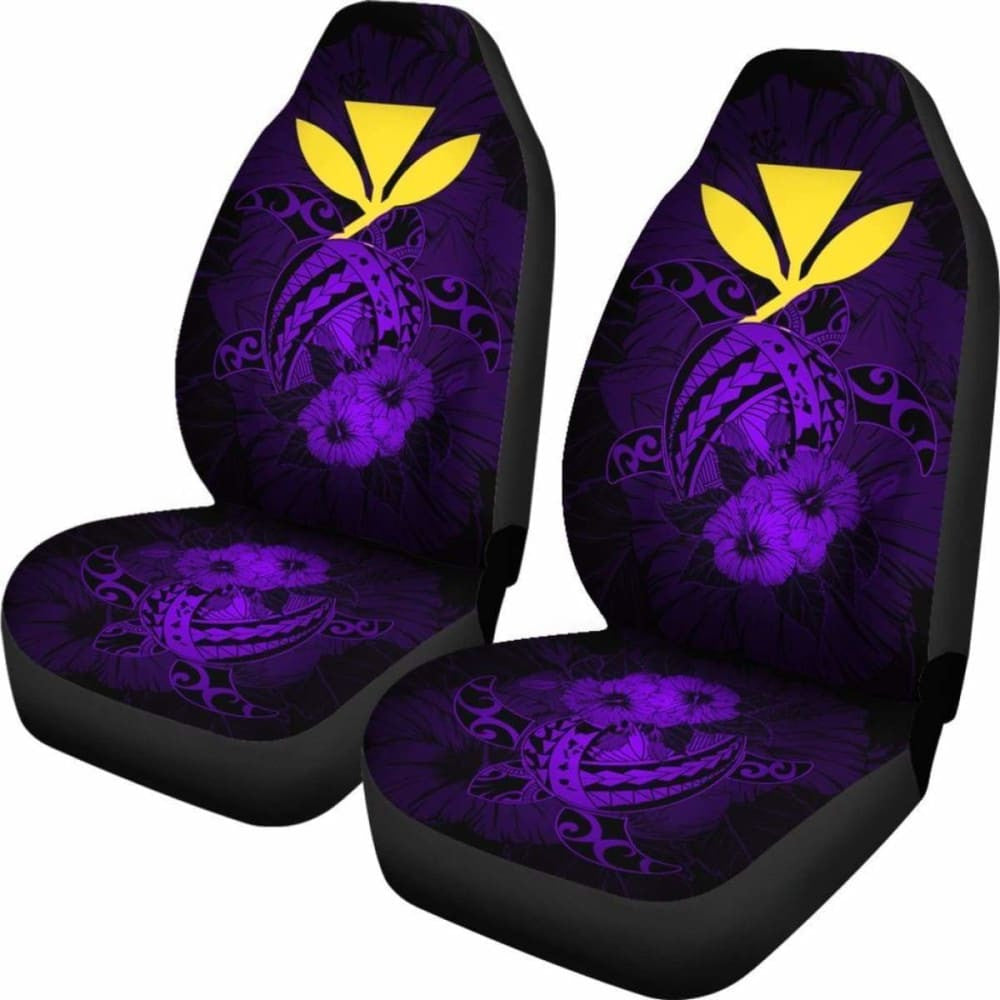Hawaii Hibiscus Car Seat Cover - Harold Turtle - Purple - New