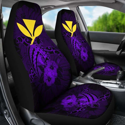 Hawaii Hibiscus Car Seat Cover - Harold Turtle - Purple - New