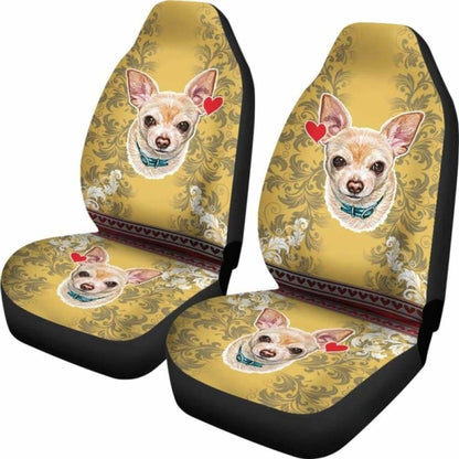 Chihuahua At Heart Car Seat Covers