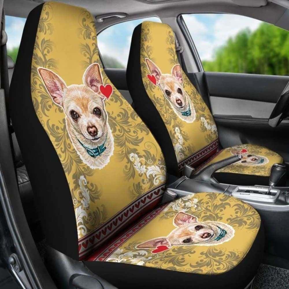 Chihuahua At Heart Car Seat Covers