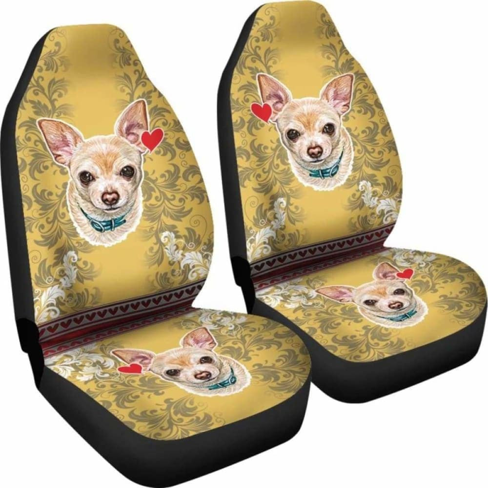 Chihuahua At Heart Car Seat Covers