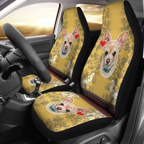 Chihuahua At Heart Car Seat Covers