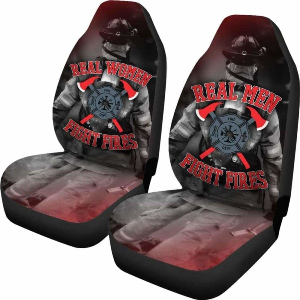 Real Firefighters Car Seat Covers - Firefighter Bestseller