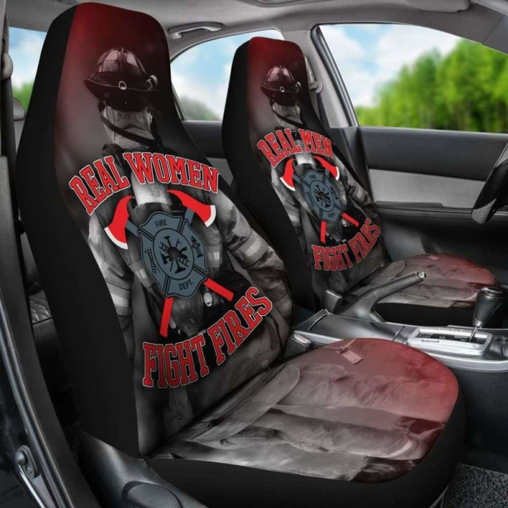 Real Firefighters Car Seat Covers - Firefighter Bestseller