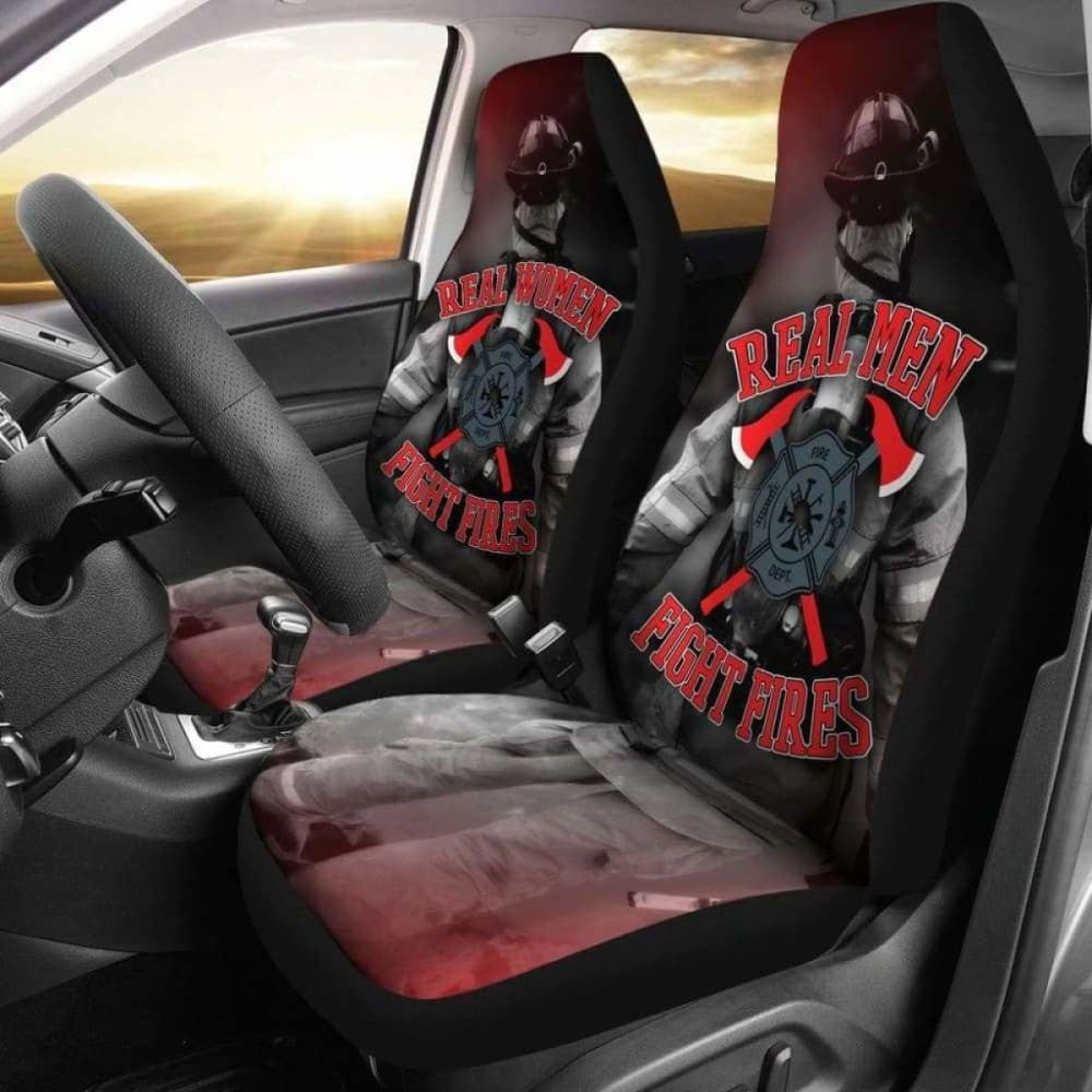 Real Firefighters Car Seat Covers - Firefighter Bestseller
