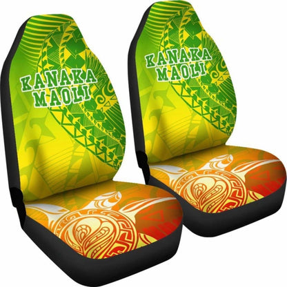 Kanaka Maoli Polynesian Car Seat Cover - Turtle Style - New