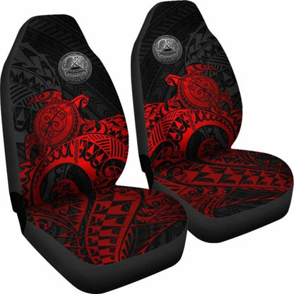 American Samoa Car Seat Covers - American Samoa Seal Turtle (Red) - Amazing