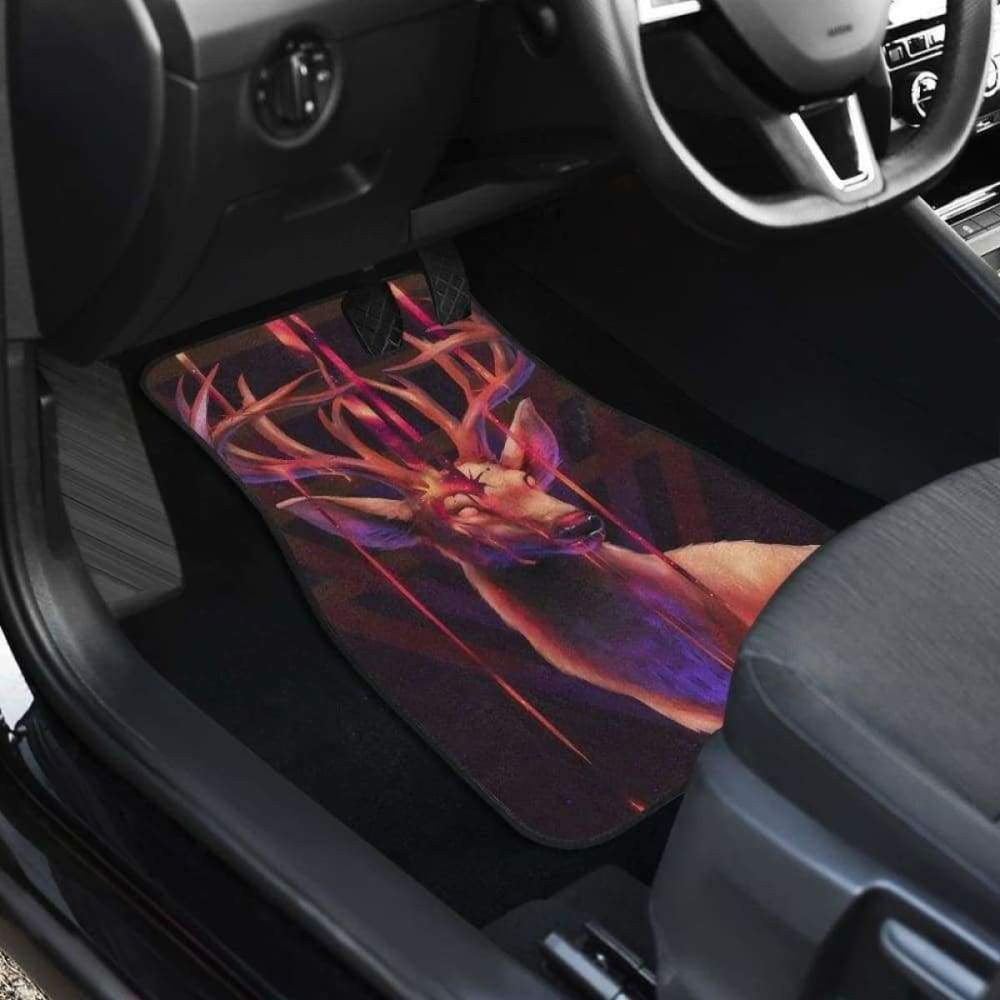 Deer Art Design Car Floor Mats  Animals Fantasy