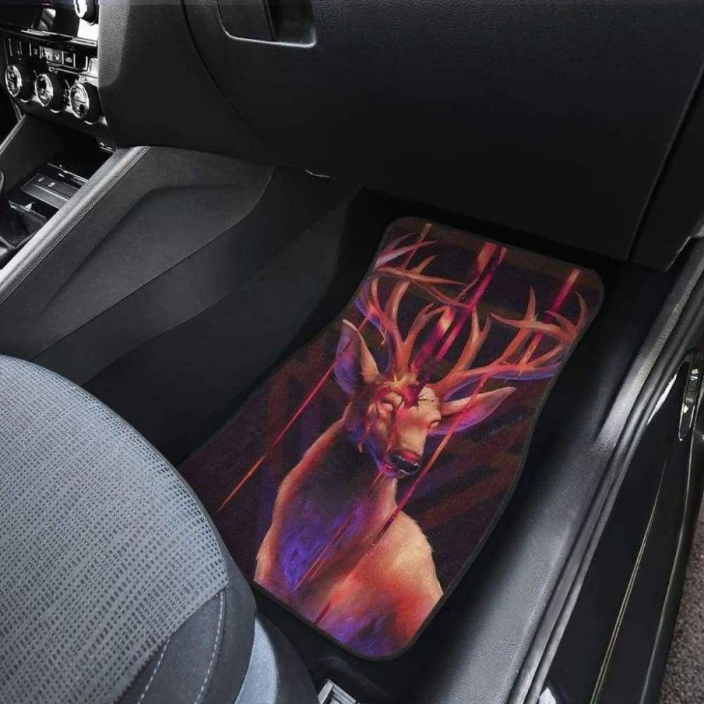 Deer Art Design Car Floor Mats  Animals Fantasy