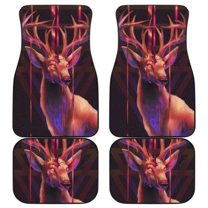 Deer Art Design Car Floor Mats  Animals Fantasy
