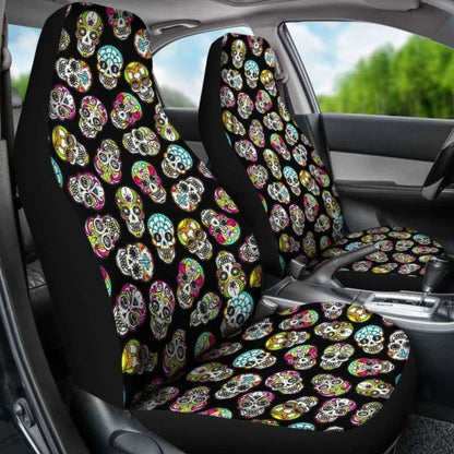 Sugar Skull Car-Suv Seat Cover