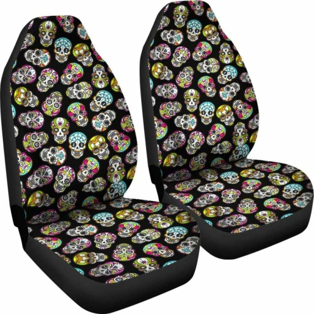 Sugar Skull Car-Suv Seat Cover