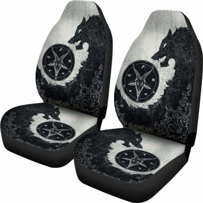 Wolf Dark Spirit Car Seat Covers
