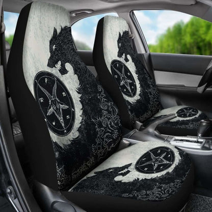 Wolf Dark Spirit Car Seat Covers