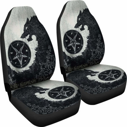 Wolf Dark Spirit Car Seat Covers
