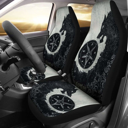 Wolf Dark Spirit Car Seat Covers