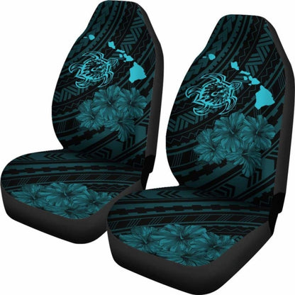 Hawaii Sea Turtle Is Swimming Toward Car Seat Covers Blue - New -
