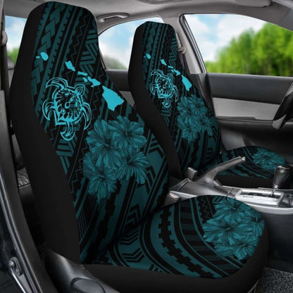 Hawaii Sea Turtle Is Swimming Toward Car Seat Covers Blue - New -
