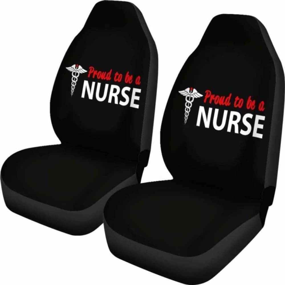 Proud To Be A Nurse Car Seat Covers