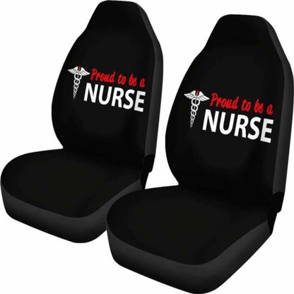 Proud To Be A Nurse Car Seat Covers