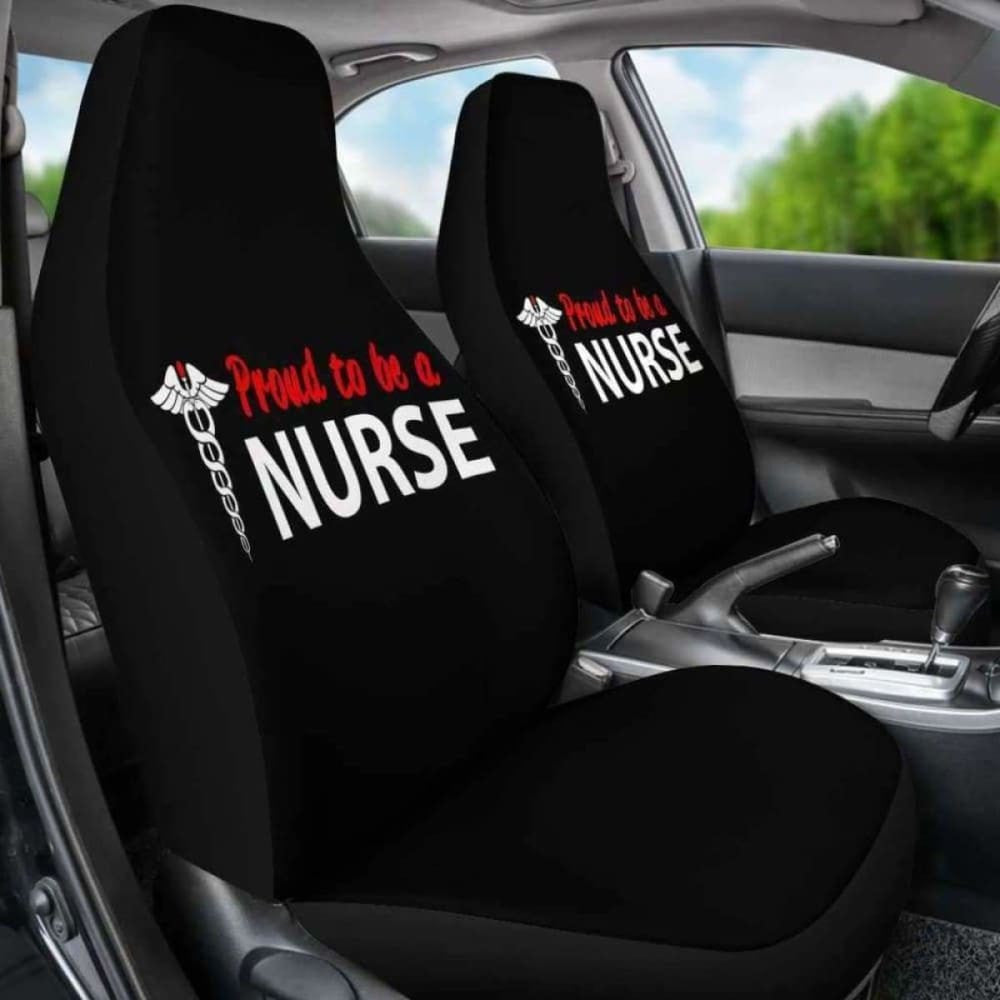 Proud To Be A Nurse Car Seat Covers