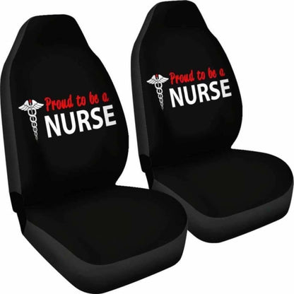 Proud To Be A Nurse Car Seat Covers