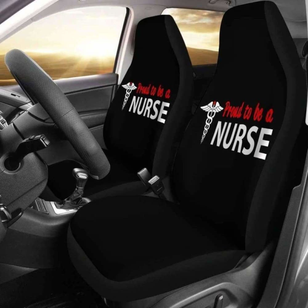 Proud To Be A Nurse Car Seat Covers