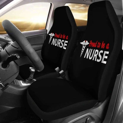 Proud To Be A Nurse Car Seat Covers