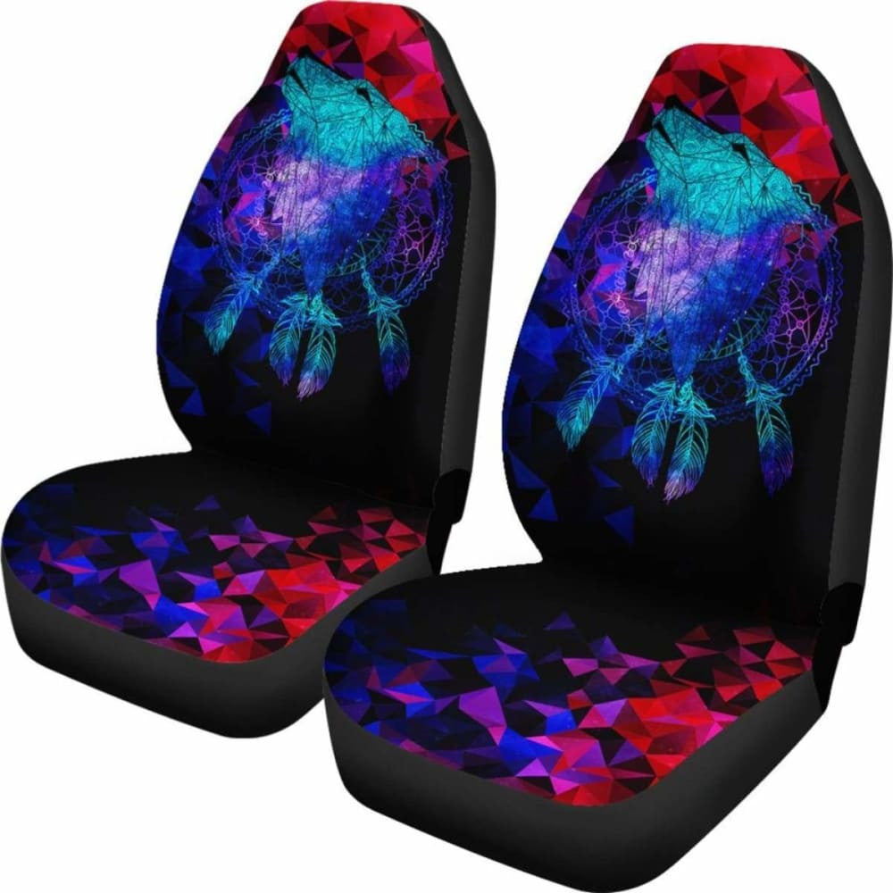 Wolf Dreamcatcher Car Seat Covers