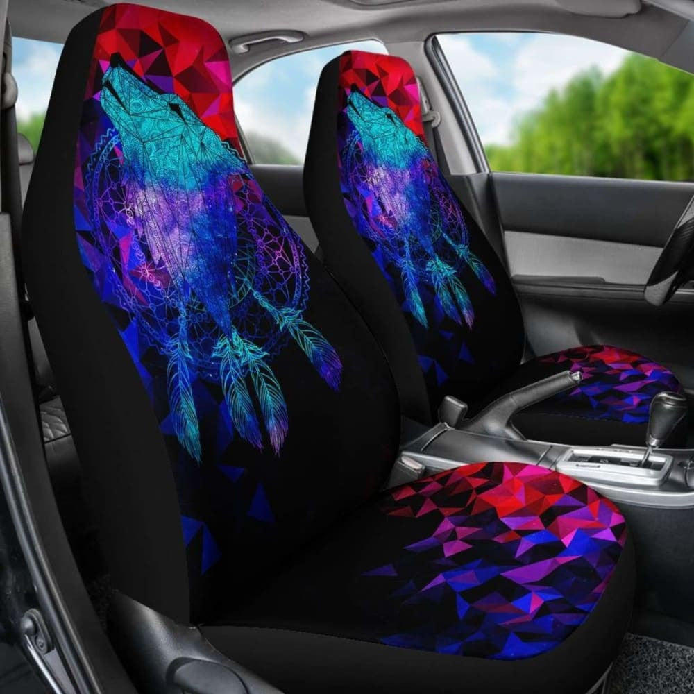 Wolf Dreamcatcher Car Seat Covers