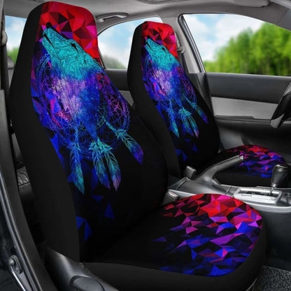 Wolf Dreamcatcher Car Seat Covers