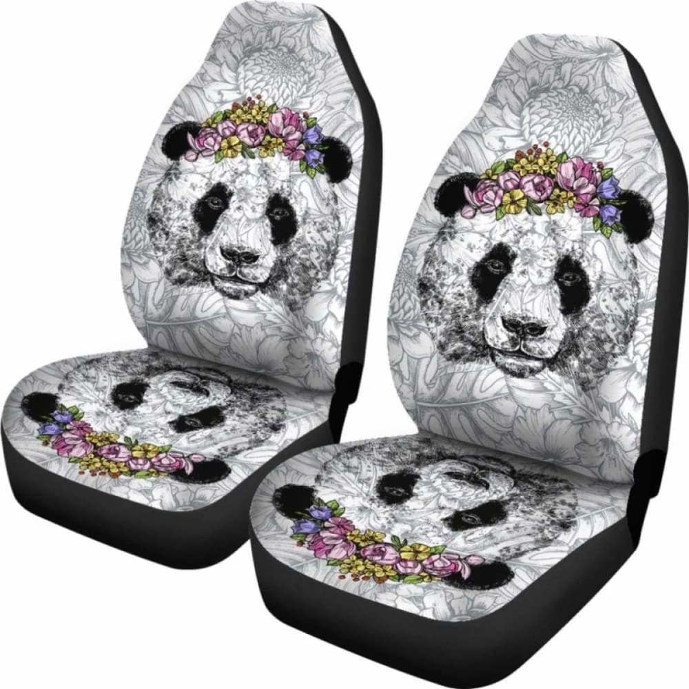 Panda Car Seat Cover