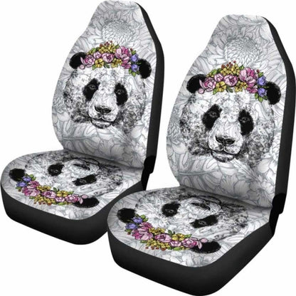 Panda Car Seat Cover