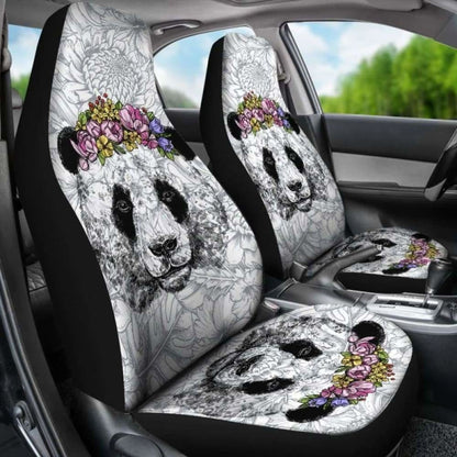 Panda Car Seat Cover